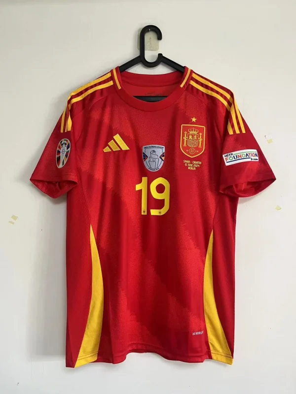 YAMAL  Euro 2024 Spain home football jerseys soccer fan edition tracksuit
