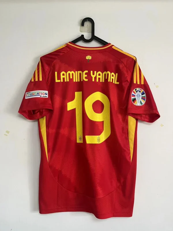 YAMAL  Euro 2024 Spain home football jerseys soccer fan edition tracksuit