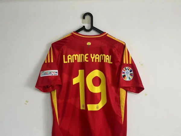 YAMAL  Euro 2024 Spain home football jerseys soccer fan edition tracksuit