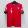 Ronaldo UEFA Euro 2024 Portugal home NO.7 football shirt fan edition