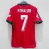 Ronaldo UEFA Euro 2024 Portugal home NO.7 football shirt fan edition
