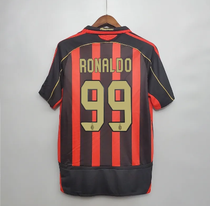 0607AC Milan Champions League Final football jersey