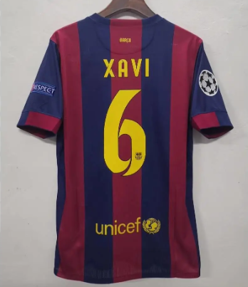 1415 Barcelona jersey home Champions League final edition