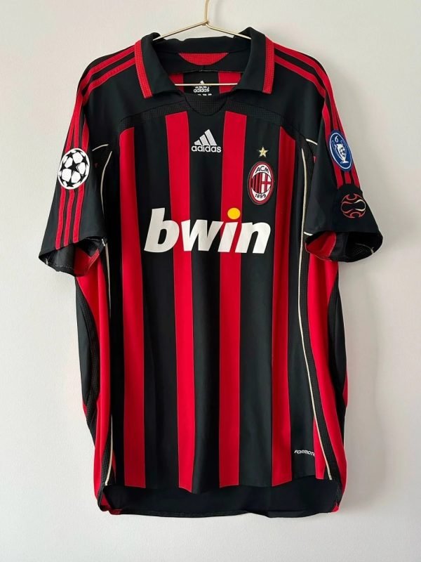 0607AC Milan Champions League Final football jersey