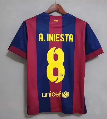 1415 Barcelona jersey home Champions League final edition