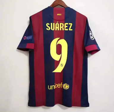 1415 Barcelona jersey home Champions League final edition