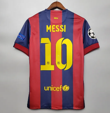 1415 Barcelona jersey home Champions League final edition