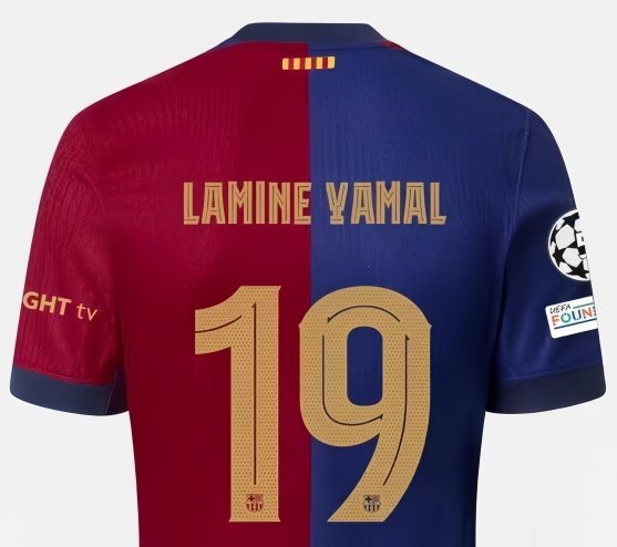 YAMAL 24/25 Barcelona No.19 Home football kit fan edition